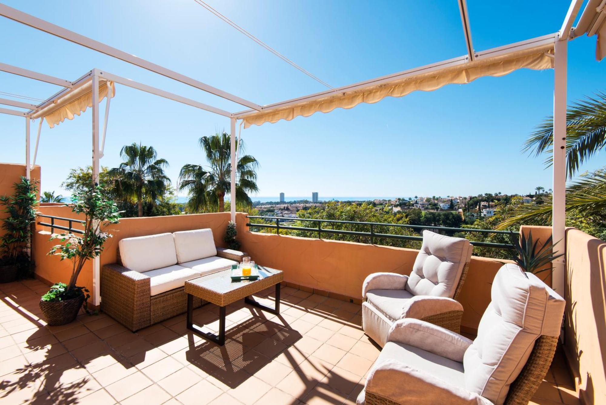 Rentandhomes Penthouse Elviria Golf Marbella Eksteriør bilde